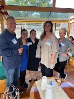 We gave a presentation to HR leaders on next year's industry trends while on a boat cruise in New York harbor. 