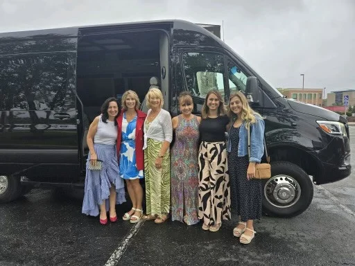 Staff heading to an event.
