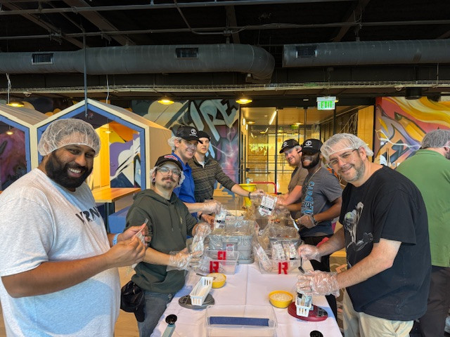 Rise Against Hunger Volunteer Event in our North Carolina office