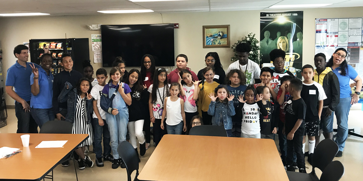 MTI America 2019 Bring your child to work day.