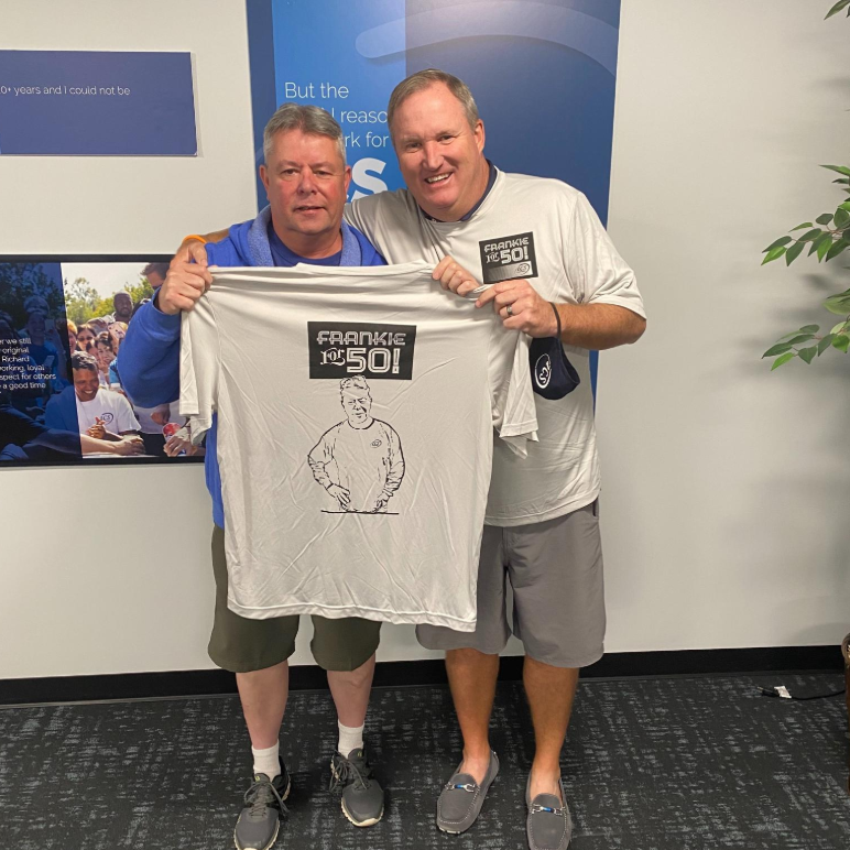 ICS has many long term employees, including Frank, who just hit his 50th year at ICS. What a milestone!