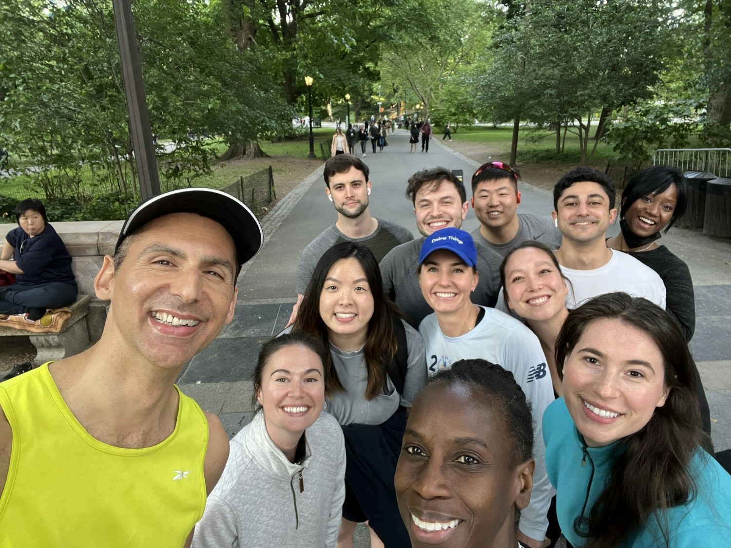 New York's Running/Walking Club Gathered Weekly in Central Park