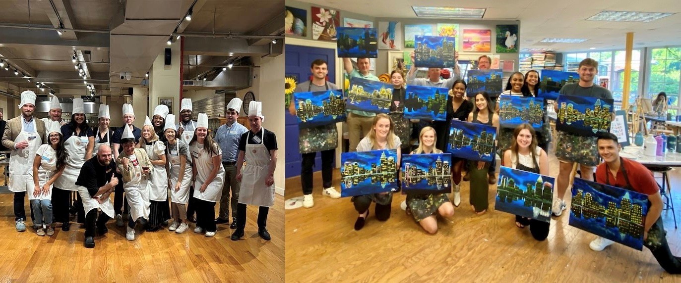 Dechert's 2023 Summer Associates Shared Their Creativity Both In the Kitchen and On the Canvas