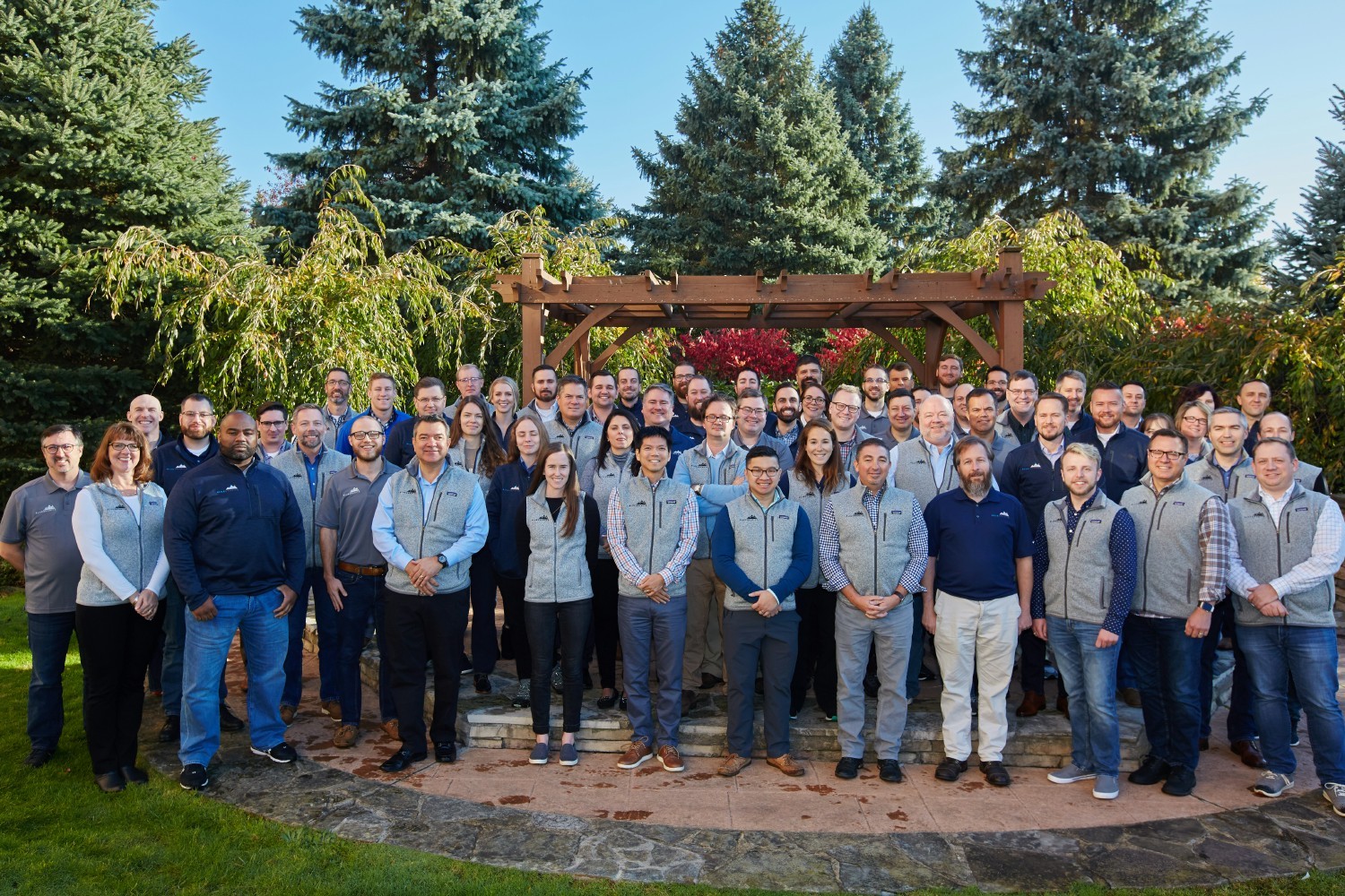 Our annual in-person Staff Retreat in 2019. We will resume these amazing opportunities for team-building in 2022.