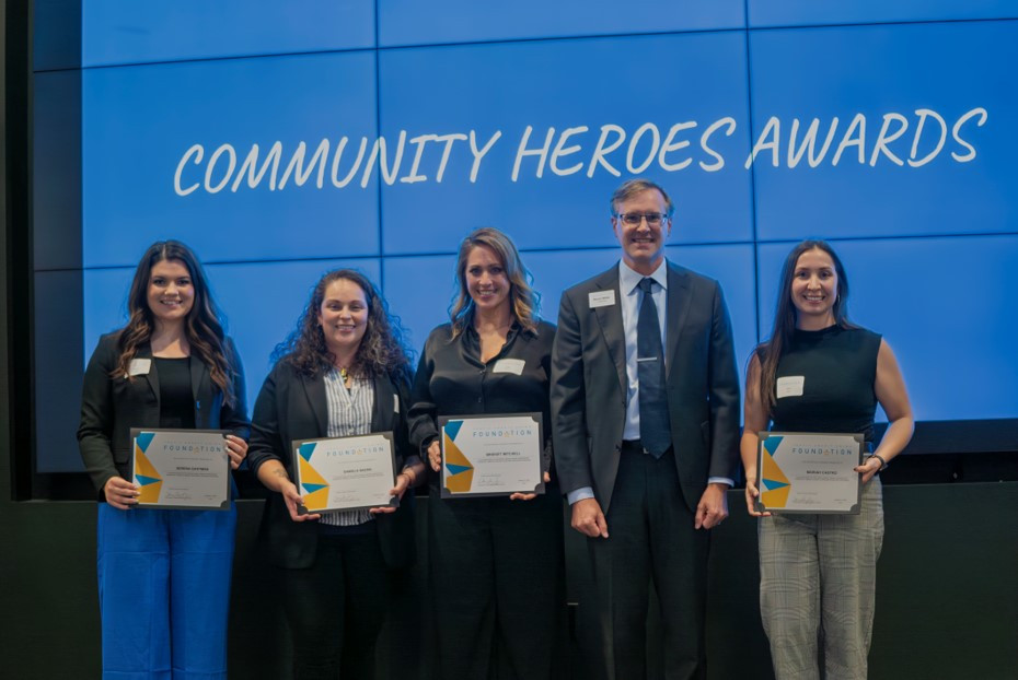 TCU Foundation’s 2024 Community Hero Awards, each received $5,000 reducing student debt, & encouraging community service