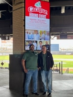 Job fair at Amarillo Sod Poodles stadium.