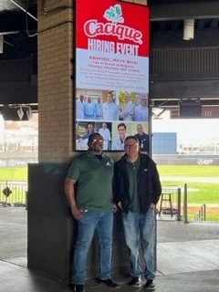 Job fair at Amarillo Sod Poodles stadium.
