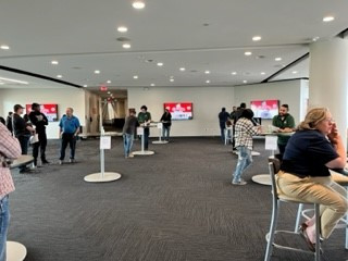 Job fair at Amarillo Sod Poodles stadium.
