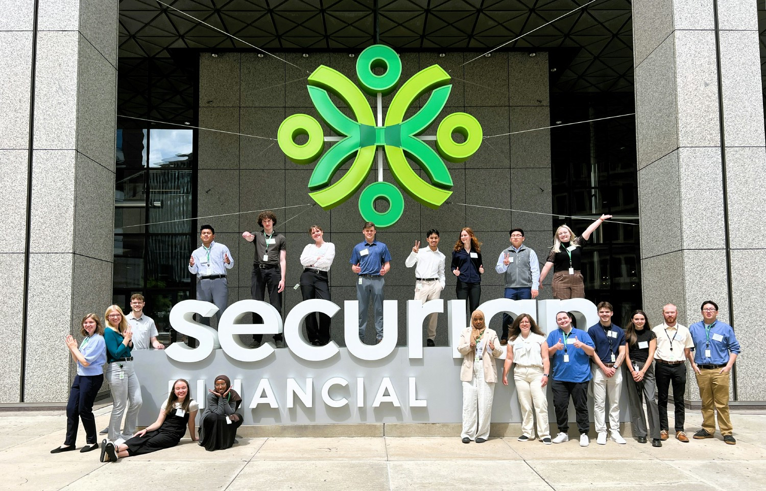 Introducing Securian's 2024 summer interns!  