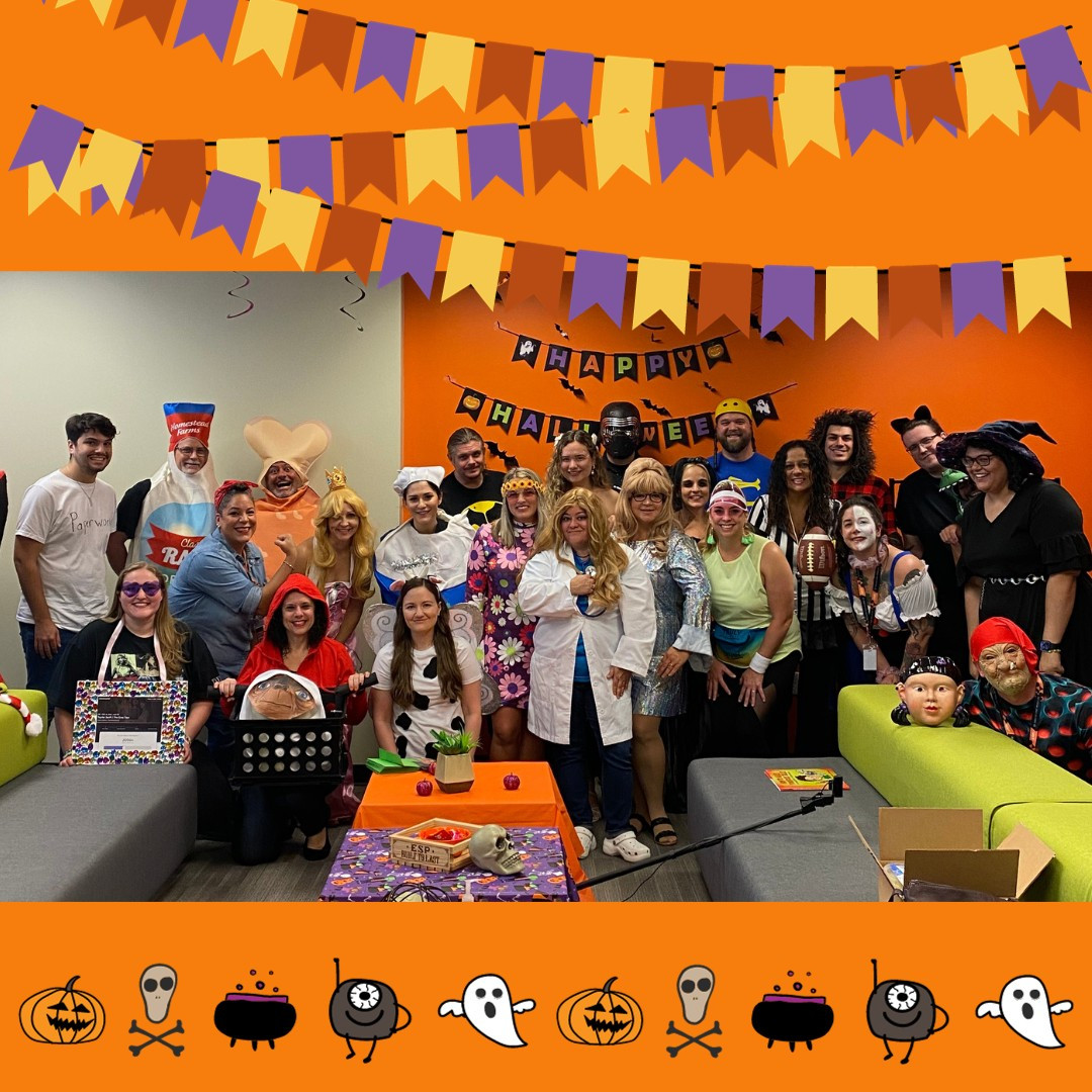 Spooktacular times at the annual Gravitational Marketing Halloween bash! #TeamSpirit #HalloweenFun