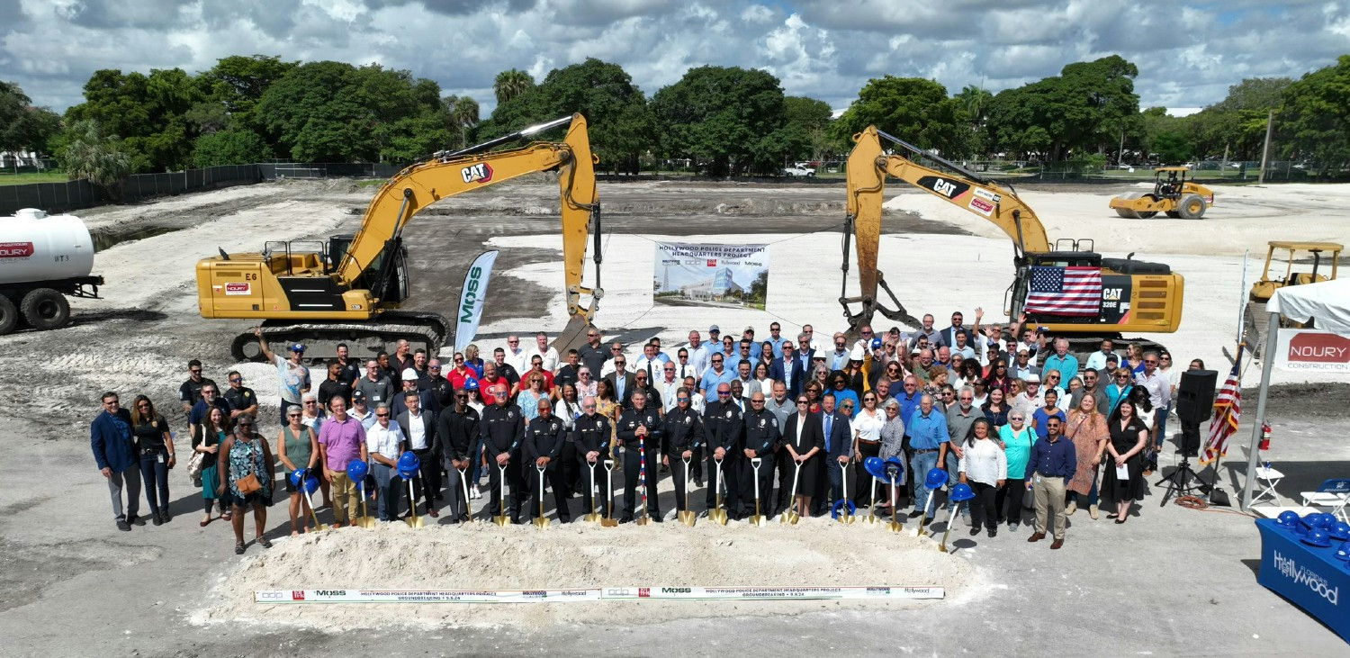 Breaking ground on the new Hollywood Police Headquarters marked a powerful step toward building a safer community.