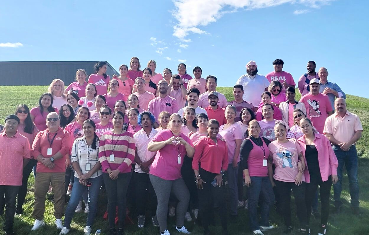 The PlanITROI team participated in our Tech Day of Pink to help raise awareness for Breast Cancer Research. 