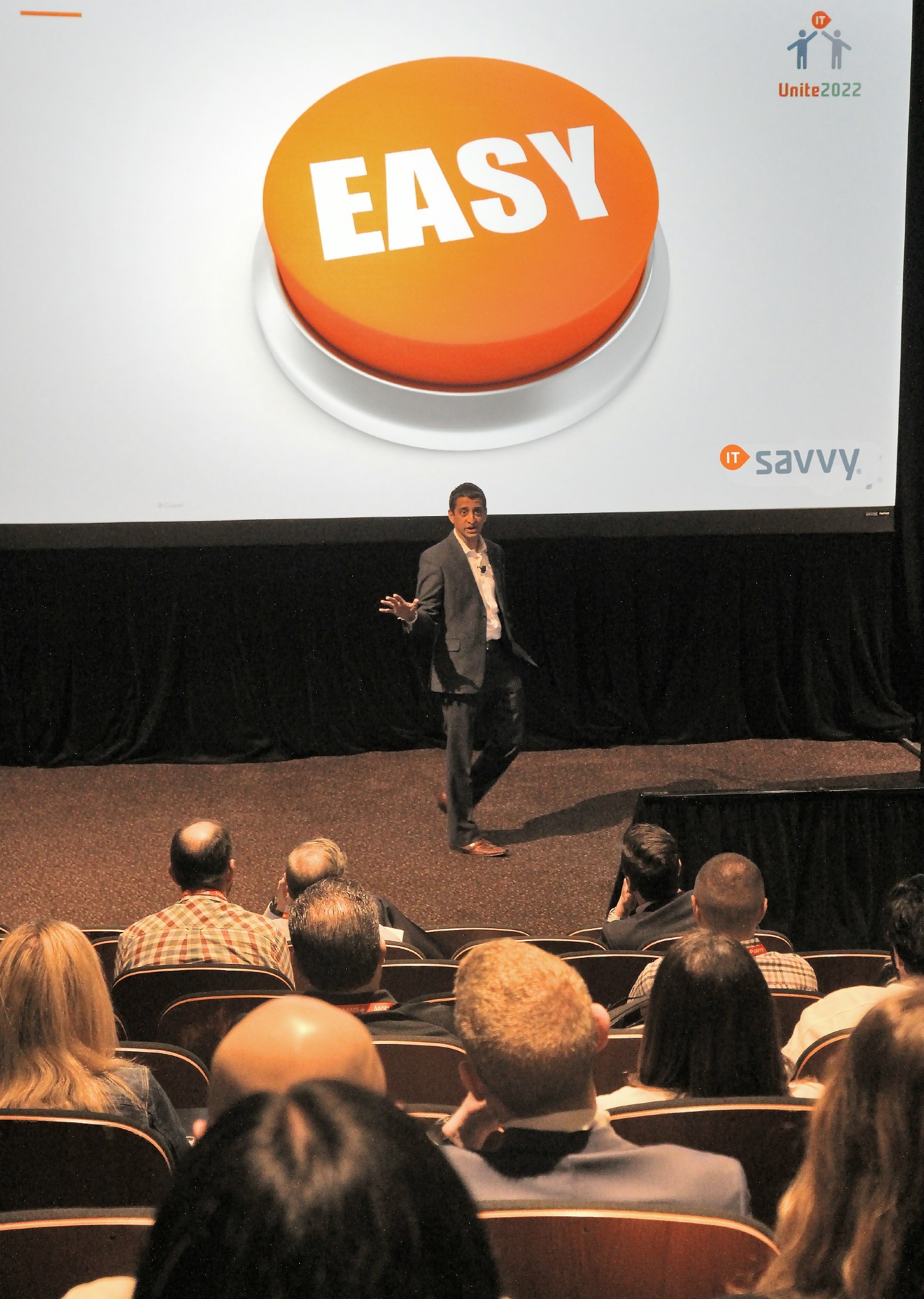 ITsavvy's CEO Munu Gandhi presenting at our Sales-Kick Off Event.