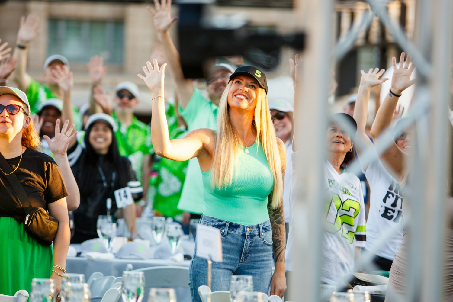 We are dedicated to a greener future - and to wearing green as often as we can.