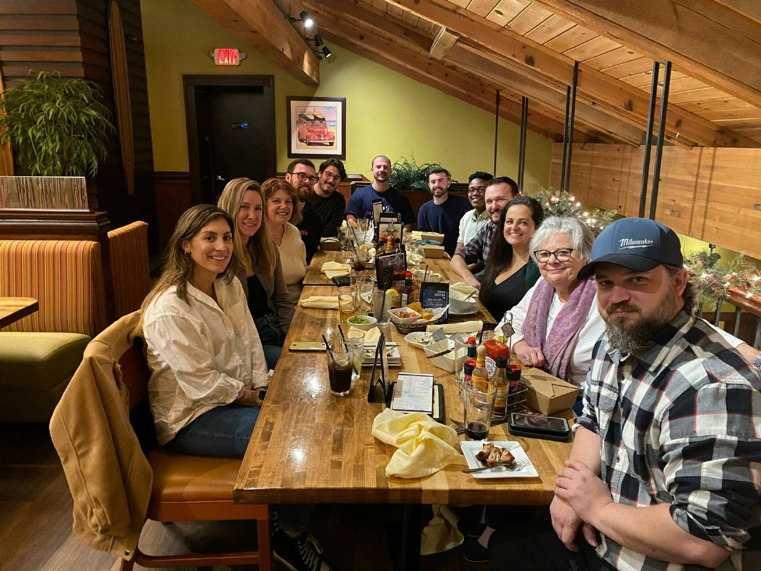 Group Dinner to Celebrate the Successes of the Year