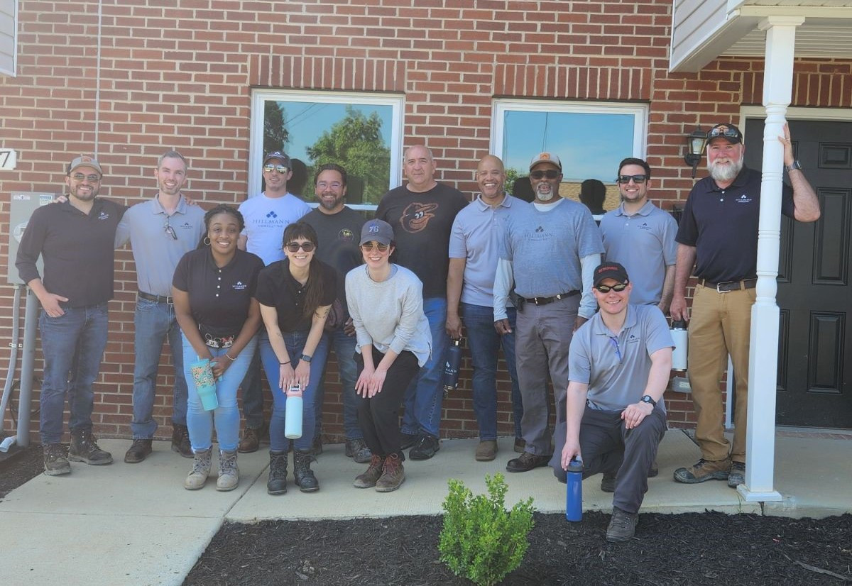 Volunteering with Habitat for Humanity