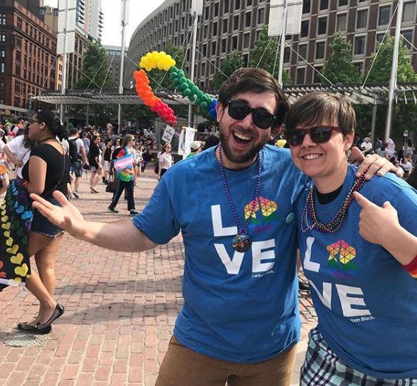 We love the shirts made for our LGBTQ group, CB Rainbow