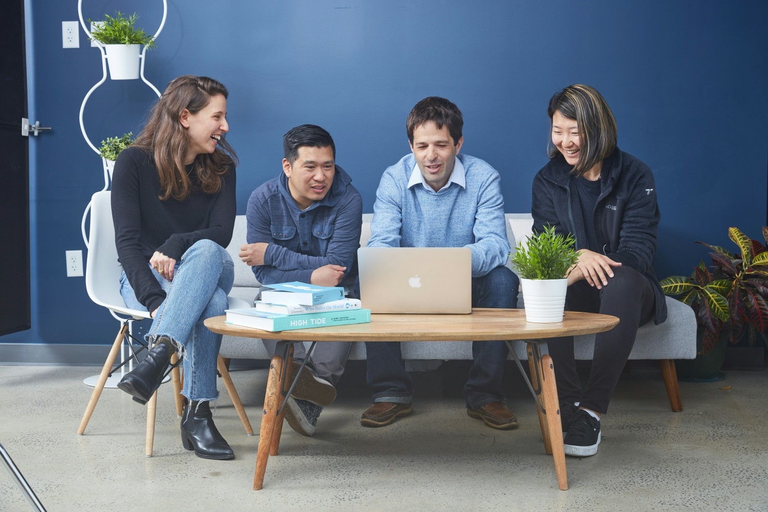 Our product team focused on the next innovation.