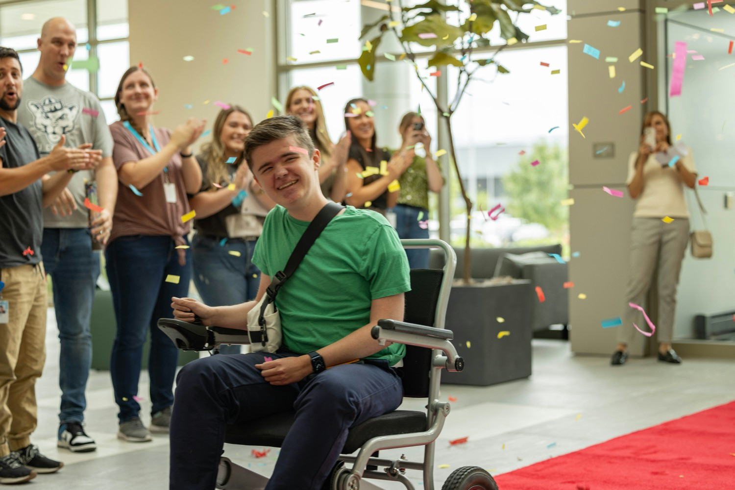Making our previous employee, Walker's wish come true with Make a Wish Foundation! 