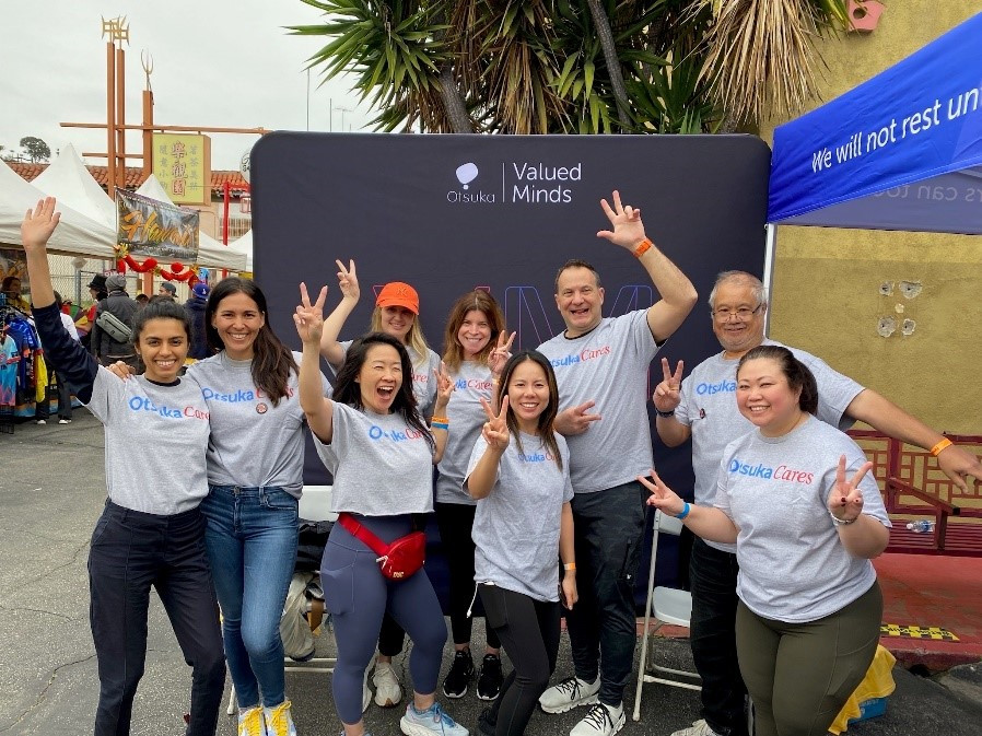 Otsuka’s ERG InspirASIAN volunteered at the LA Firecracker Run to help celebrate the Lunar New Year 