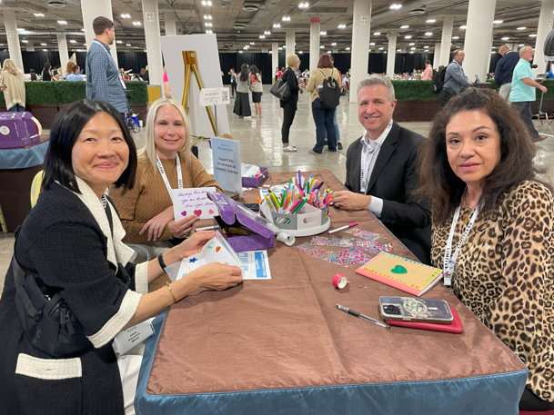 Otsuka volunteers assembled care kits for survivors, teens, seniors and people who are unhoused.