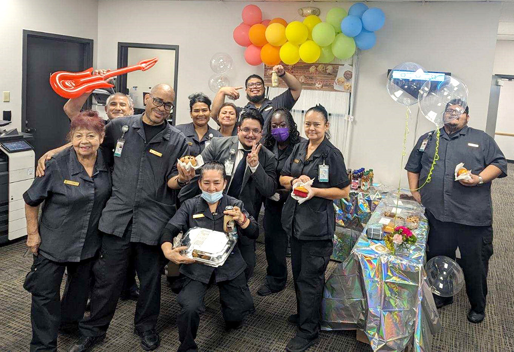 Environmental Services team members are celebrated during International Housekeepers Week.