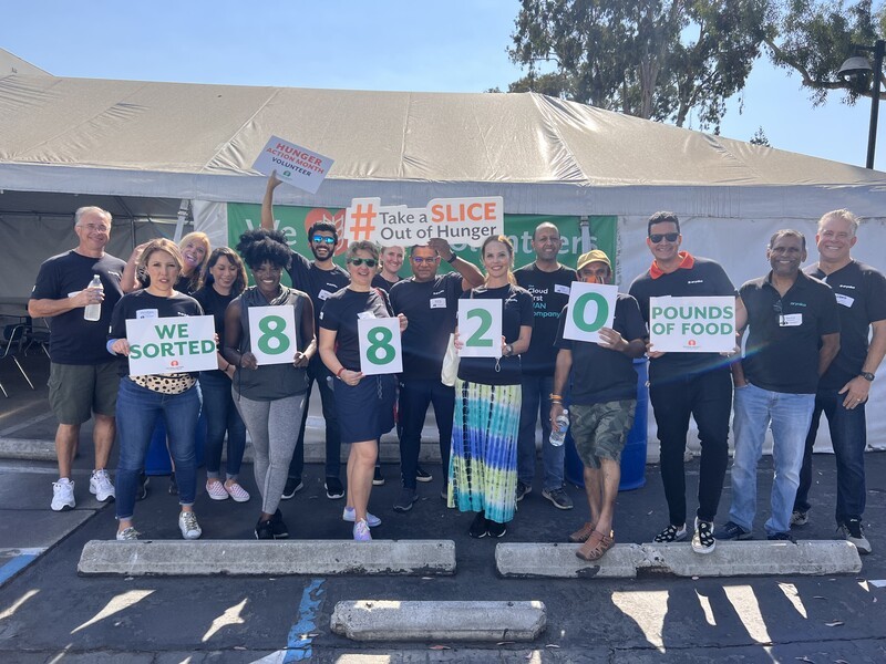 Volunteering at Second Harvest