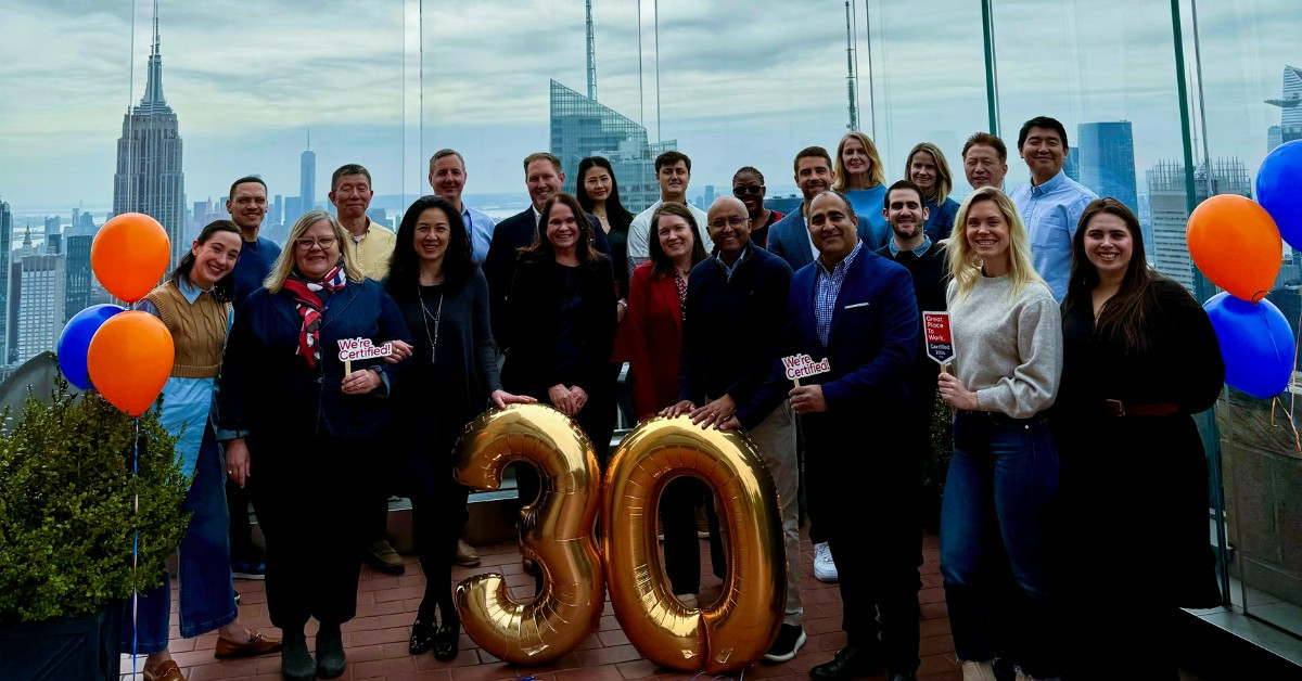 Celebrating 30 years at 30 Rockefeller Plaza