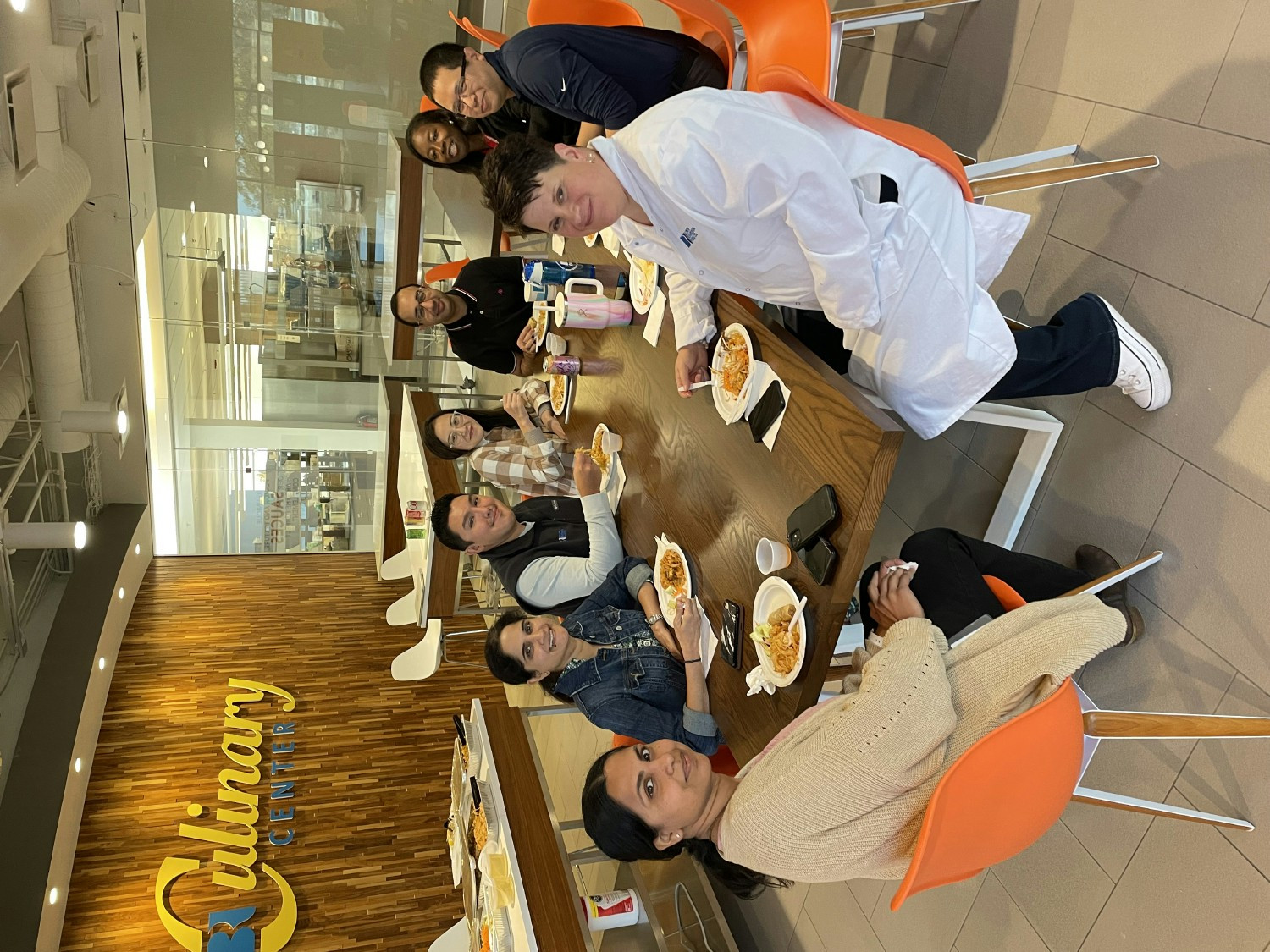 Enjoying lunch during our Manufacturing Week Celebrations. 