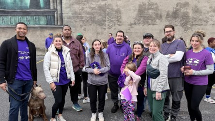 BRF employees grabbed their walking shoes for the Walk with Willow to support the Willow Domestic Violence Center.