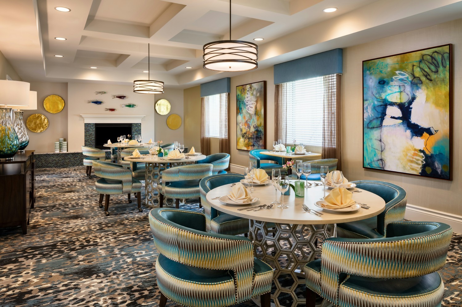 The Grill Room at HarborChase of Palm Beach Gardens, FL.