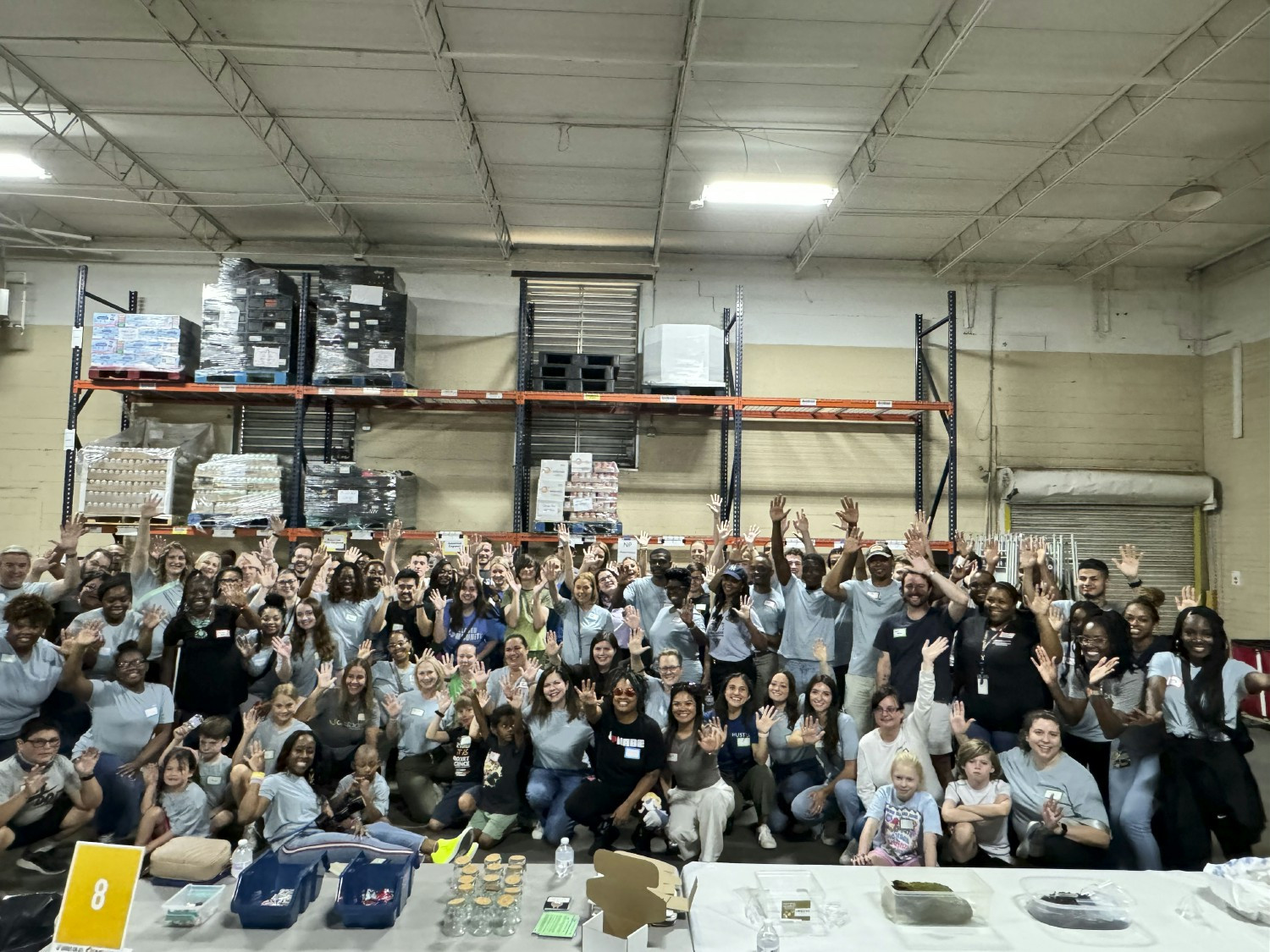 Team volunteers with Hands on Atlanta 