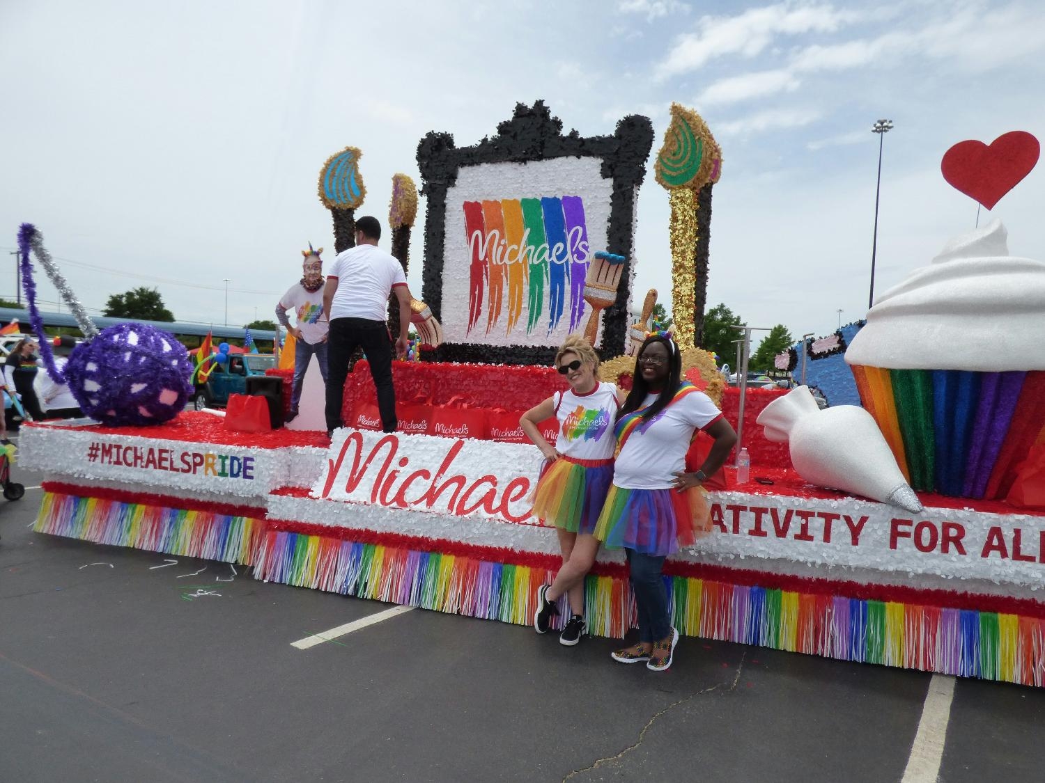 We take Pride in our team - and in our pledge to be Open to All. Here our Team participates in the Dallas Pride Parade.