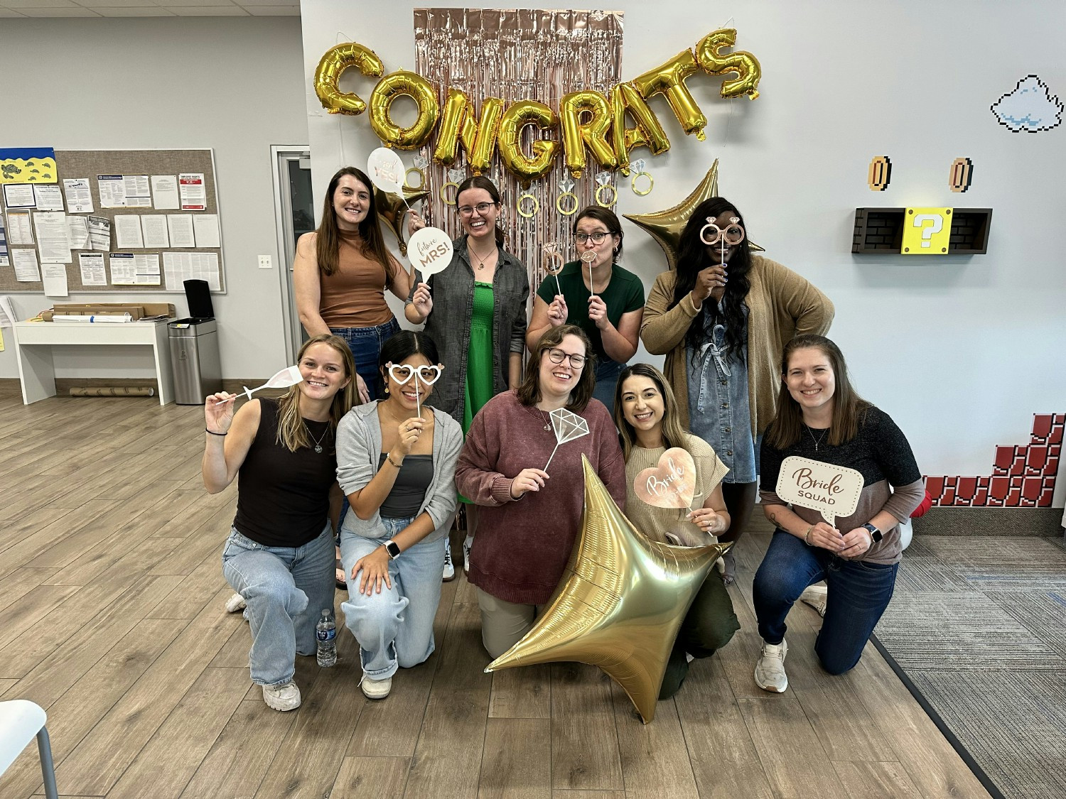 Celebrating the major milestones in our team member's lives during a marketing on-site. 