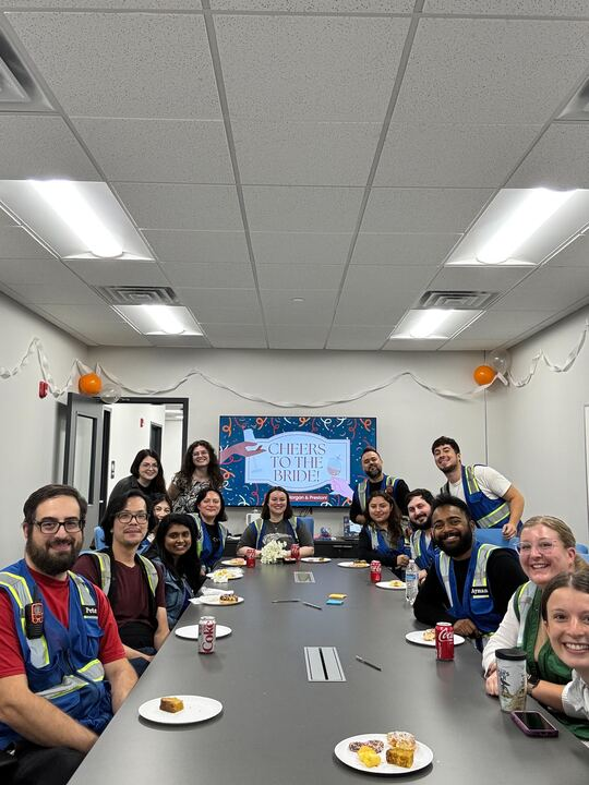 Team moments that matter — celebrating our colleague’s upcoming wedding and wishing her a lifetime of love and joy.