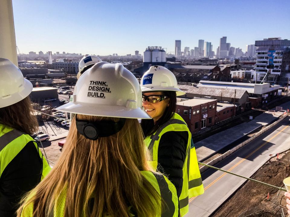 The team got to take construction tours of our office to-be. Each department is being involved in the design of the new office in some way. We can't wait to move in this summer!