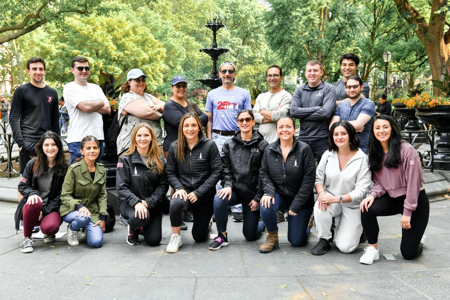 Park Cleanup at Madison Square Park