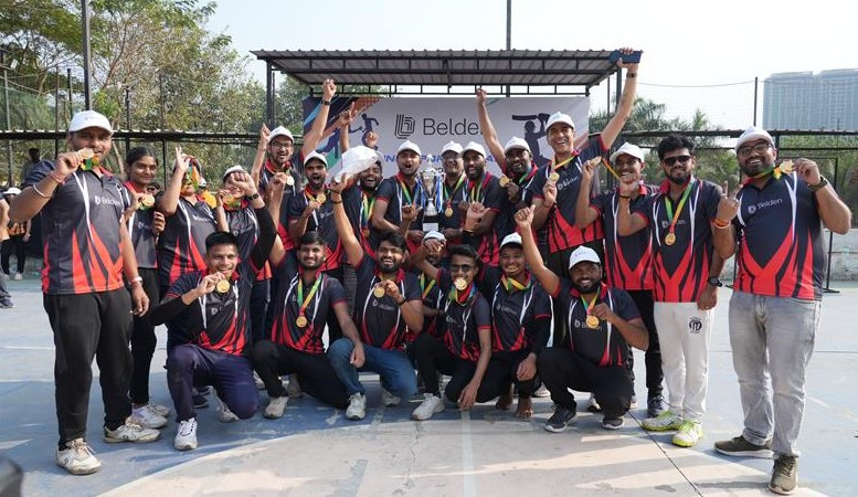 Belden Pune Sports League engaged 243 employees in team sports, boosting well-being, inclusion, and camaraderie.