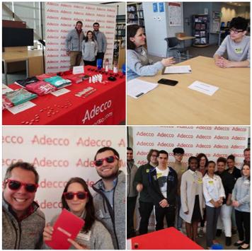 The Wallington, CT branch has implemented an incredible Adecco Workforce Readiness program by partnering with Maloney High School and Orville Platt High School in Connecticut.