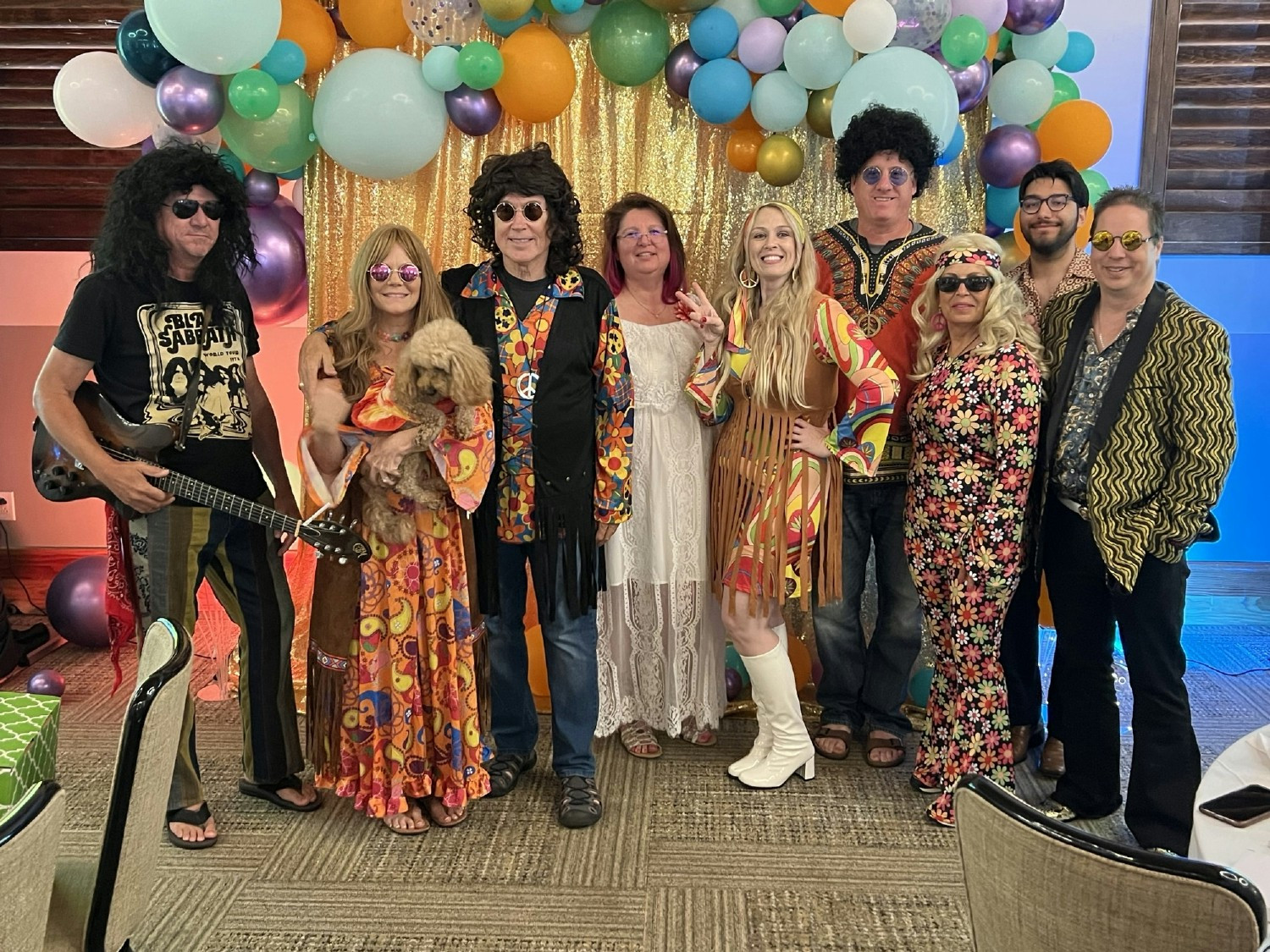 Some of Vetoquinol USA's team enjoying their costumes for Vetoquinol's 90th Anniversary!