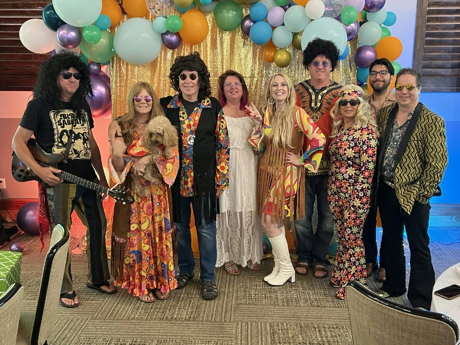 Some of Vetoquinol USA's team enjoying their costumes for Vetoquinol's 90th Anniversary!