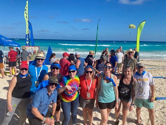 Teambuilding at Vetoquinol's 2023 National Business Meeting in Cancun!