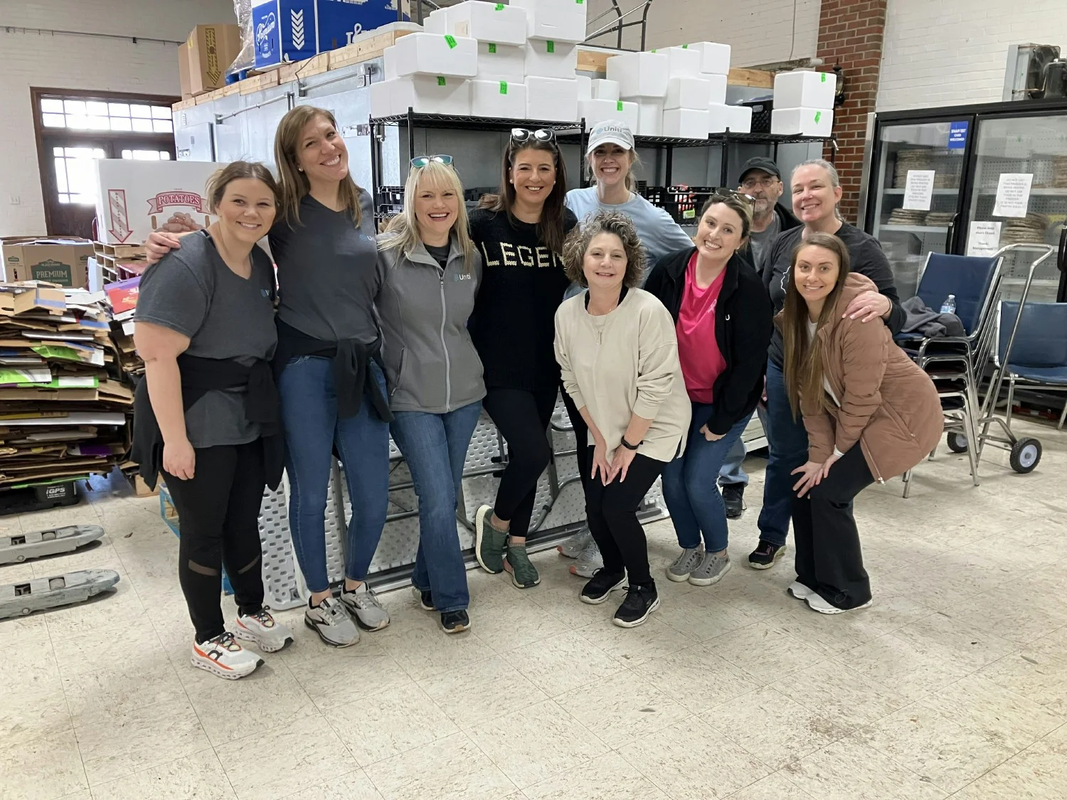 Our ERG, Women Empowered, volunteering at a local Women and Children's shelter. 