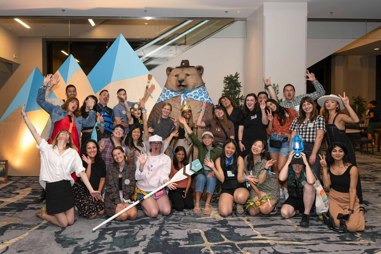 Thumbtack employees attending offsite event in Berkeley, CA. 