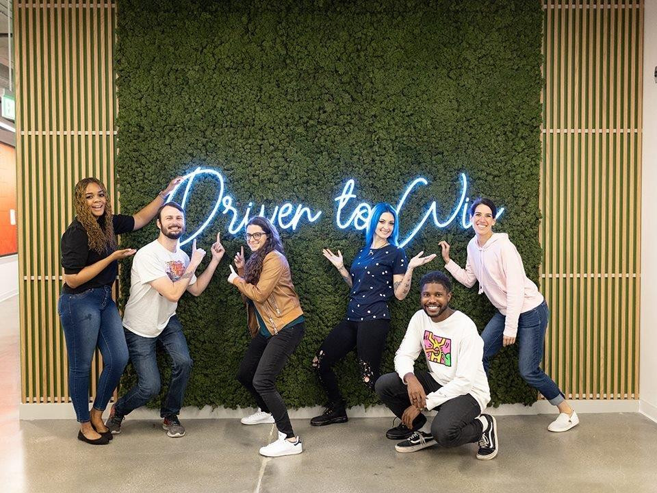Team members at our Playa Vista office.