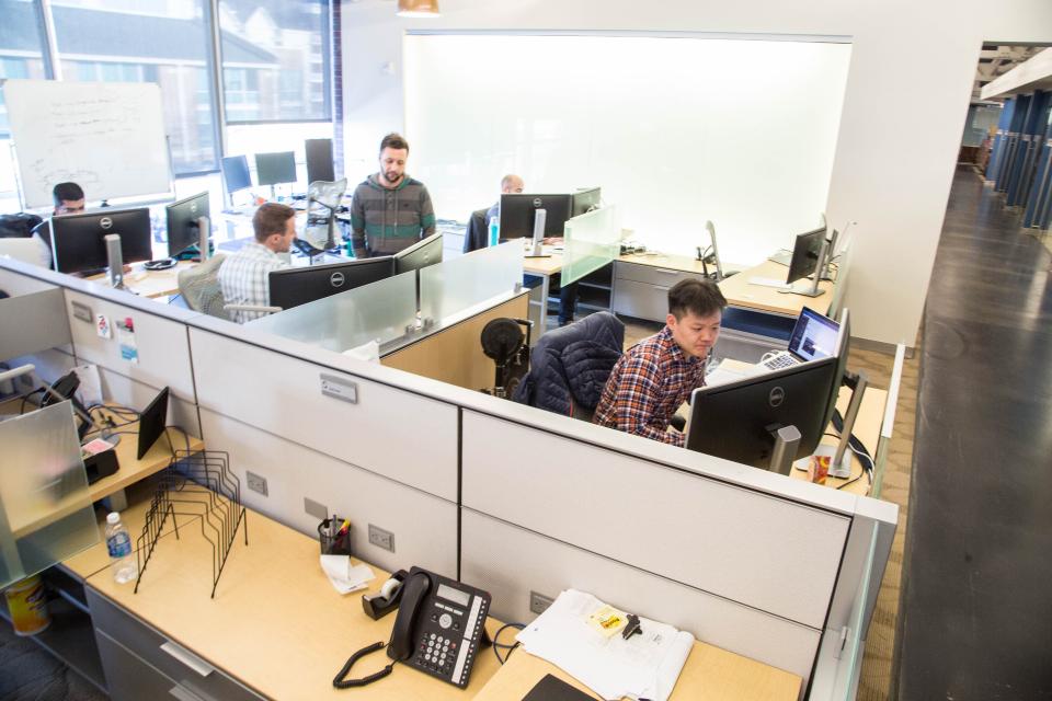 ShopRunner employees in Conshohocken office