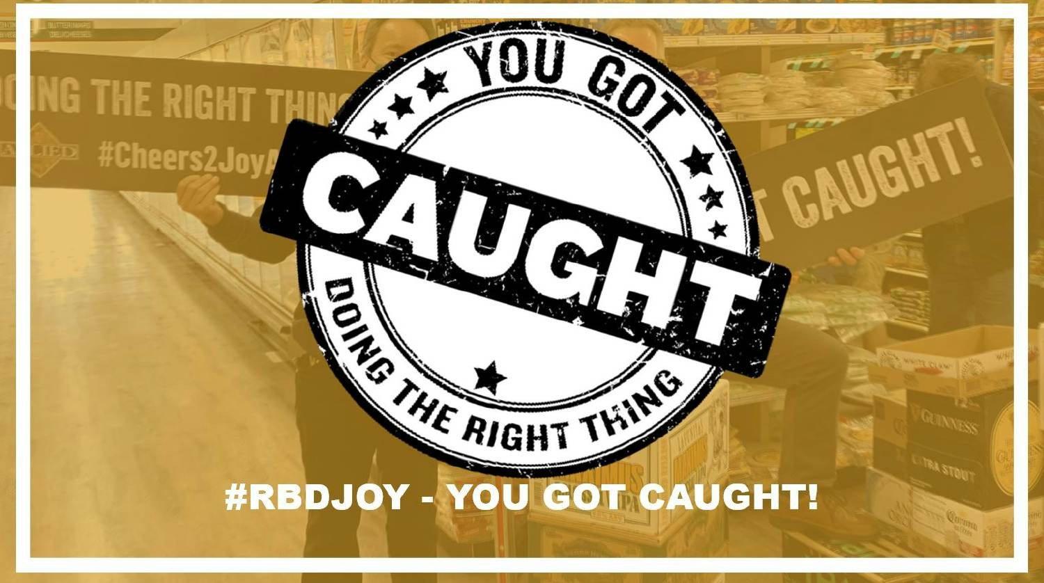 You Got Caught program recognizes team members that have gone above and beyond, helping others and for working safely. 
