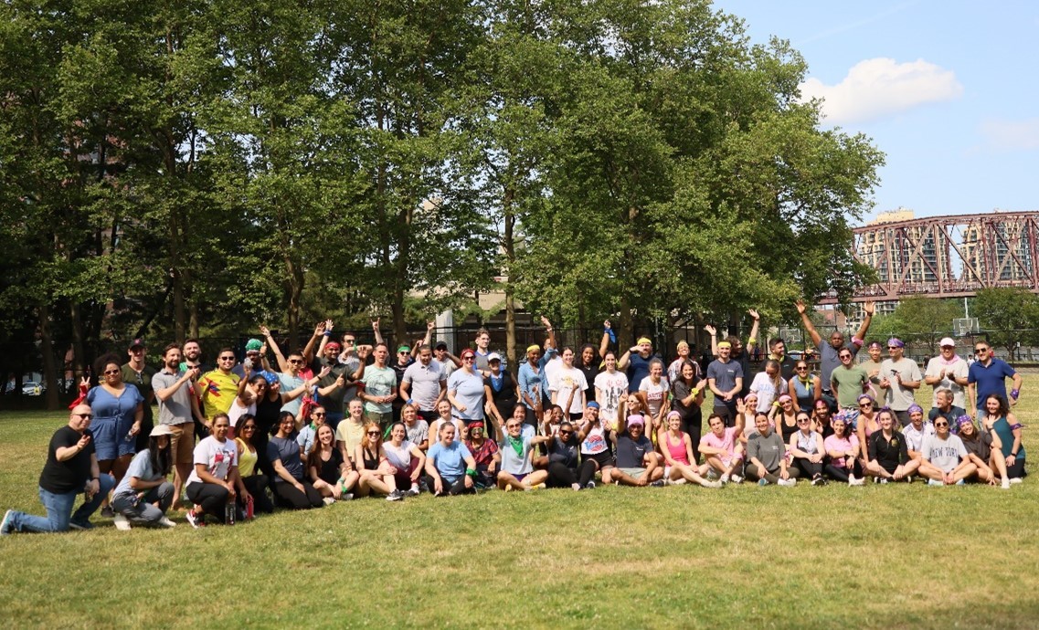 The NYC Team at our Annual Field Day Event