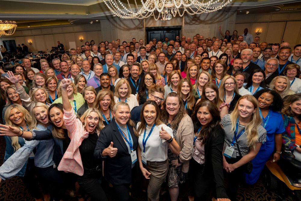 Marketing team members take a break from creating amazing events for our team members across the country. 