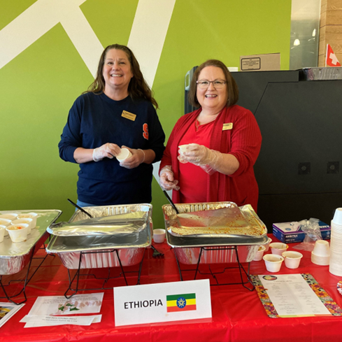 Our Diversity Equity and Inclusion Committee held the first ever Cultural Food Fest at our headquarters! 